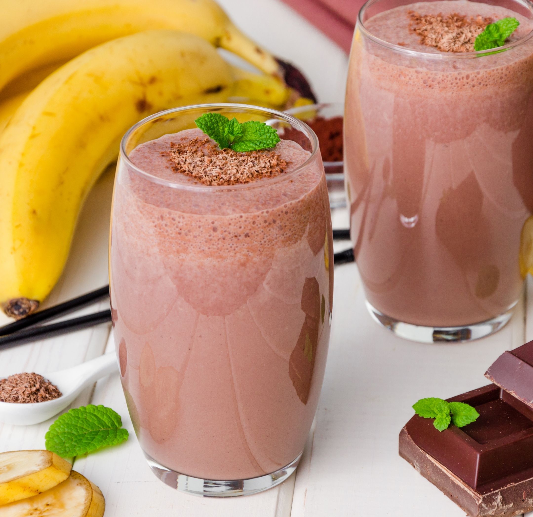MUZLU KAKAOLU SMOOTHIE Fotoğrafı